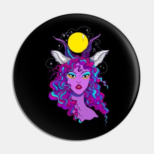 Bride of Cernunnos (Goddess) Pin