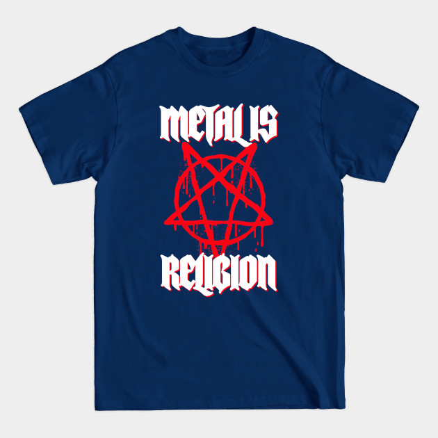 Discover Heavy Metal Baphomet Pentagram Goth Death Metal - Death Metal - T-Shirt