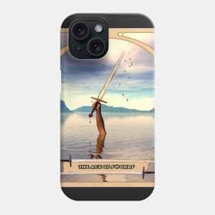 The Ace of Swords Phone Case