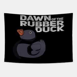 Dawn of the Rubber Duck - Parody Design Tapestry