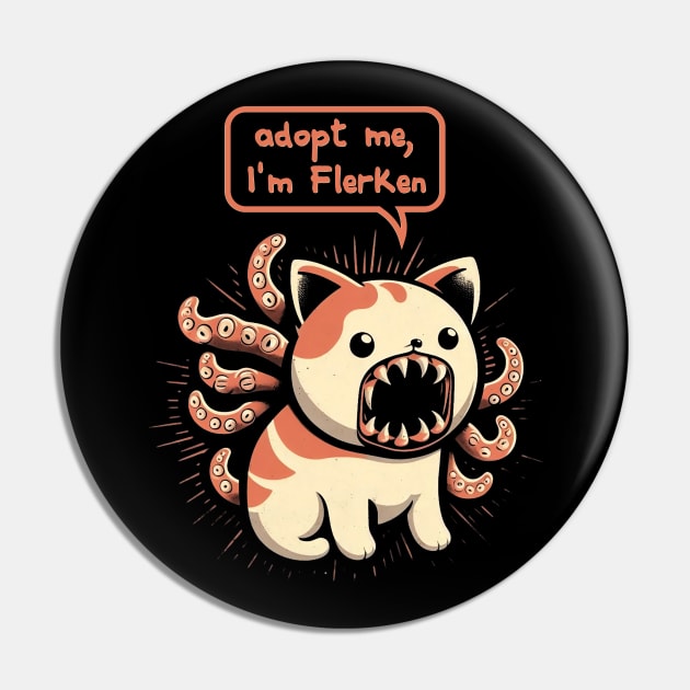 Adopt a Flerken Cat Pin by Trendsdk