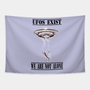 UFOs exist We are not Alone Tapestry