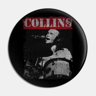 TEXTURE ART - Phil Collins Drumer Pin