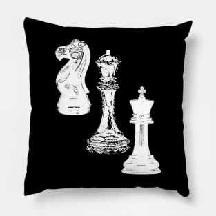 Chess pieces design Pillow