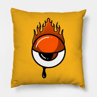 One Eye Fireball Lazy Pillow