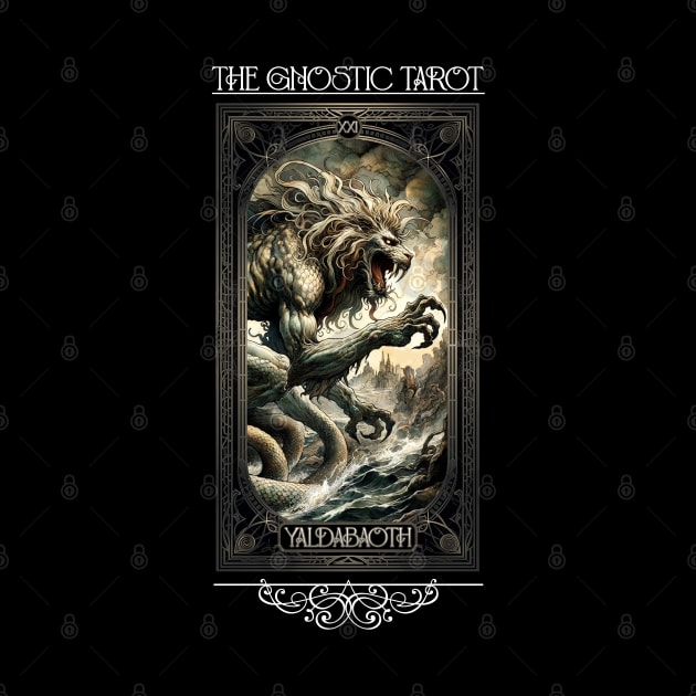 Gnostic Tarot Major Arcana - Yaldabaoth by AltrusianGrace