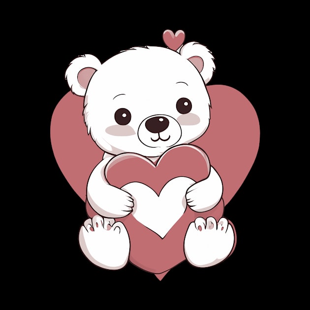Valentine Bear by animegirlnft