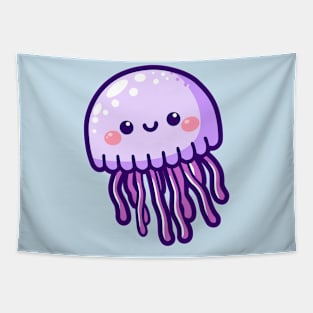 Purple Jellyfish Tapestry