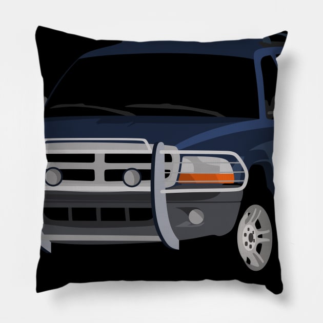 Dodge Durango Pillow by TheArchitectsGarage