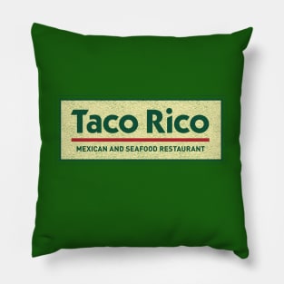 Taco Rico Pillow