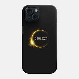 Total Solar Eclipse April 8 2024 men women kids Phone Case