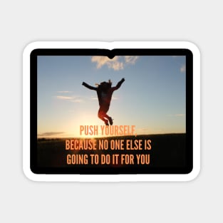 Success Motivational Quote Magnet