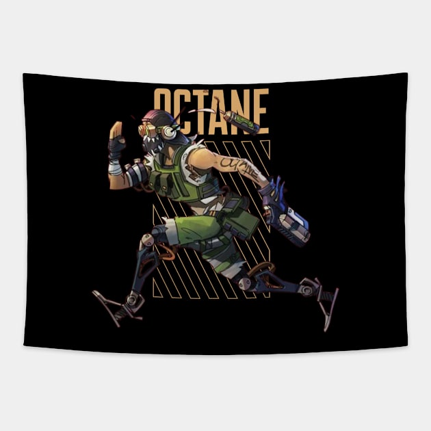 octane - apex legend Tapestry by Shapwac12