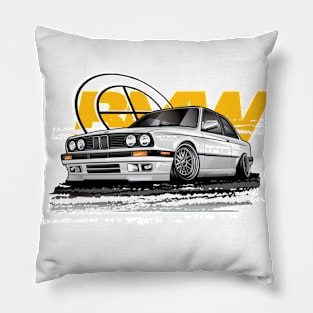 European cars and auto detailling Pillow