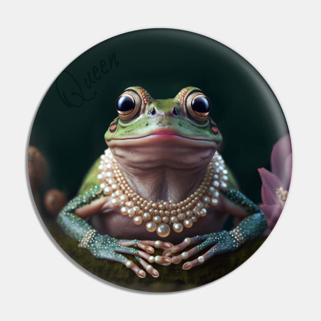 Frogger Queen Pin by myepicass