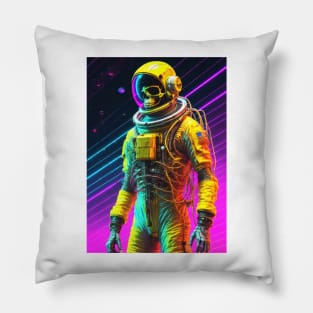 Skull Dead Astronaut Pillow