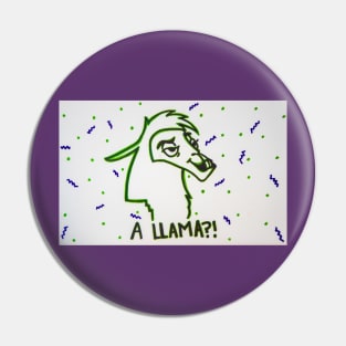 A Llama?! Pin