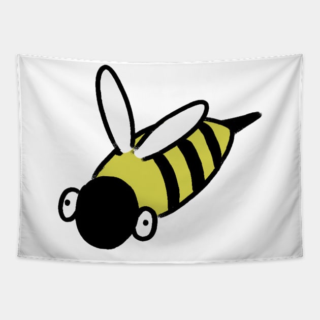 Goofy bee Tapestry by Oranges