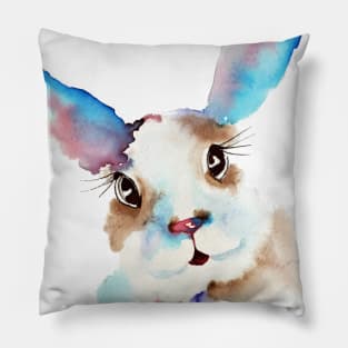 Blue Buns Pillow