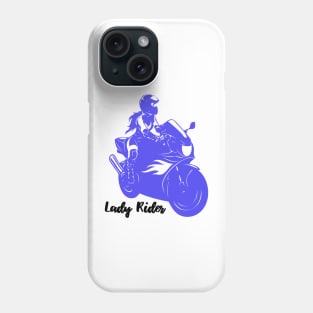 Lady Rider Phone Case