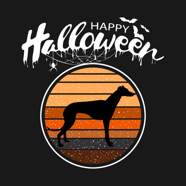 Funny Happy Halloween Beautiful Greyhound Men Women Kid Gift by mlleradrian