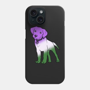 Labrador - Genderqueer Pride! Phone Case