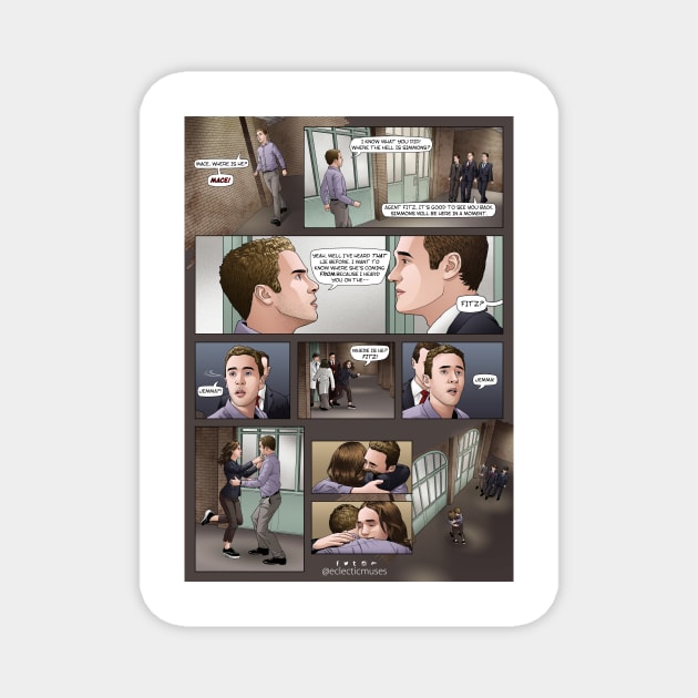 Fitzsimmons - Reunion Comic Magnet by eclecticmuse