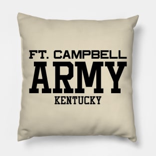 Mod.1 US Army Fort Campbell Kentucky Military Center Pillow