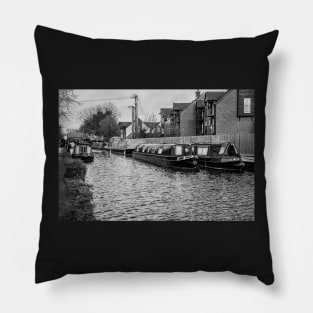 Canalside Moorings At Newbury Pillow