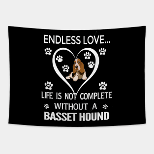 Basset Hound Lovers Tapestry