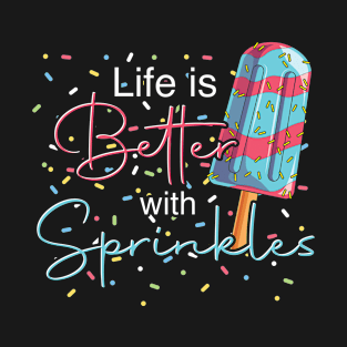 Funny Sprinkles Lover Food Summer Dessert Ice Cream T-Shirt