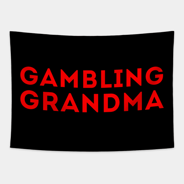 Gambling Grandma Tapestry by DiegoCarvalho