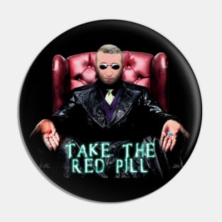 Michael Malice Take the Red Pill Pin