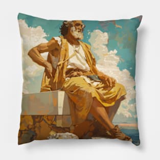 Ancient Greek Philosophy Pillow