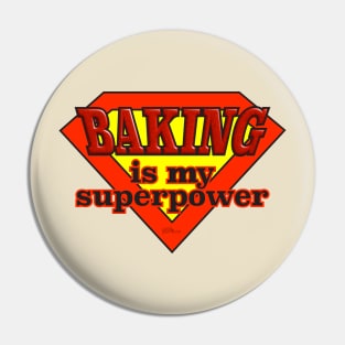 Baking-Superpower Pin