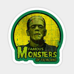 Famous Monsters The Creature // Frankenstein Magnet