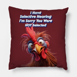 Rooster by focusln Pillow