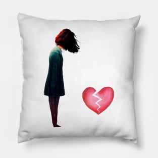 Heart in Pieces Pillow