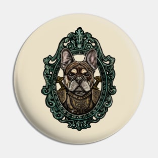 Dog Cameo: The Steadfast Bulldog Pin