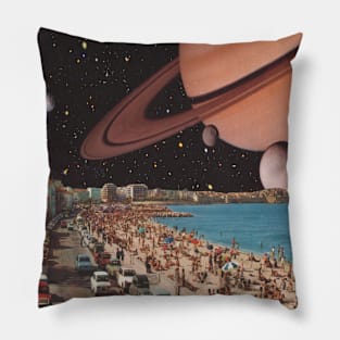 Cosmic Retreat, Coastal Cosmos Pillow