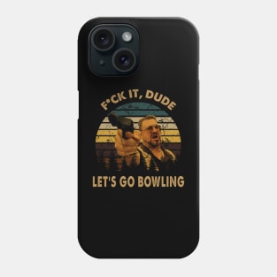 Retro Graphic Thebiglebowski Men Women Phone Case