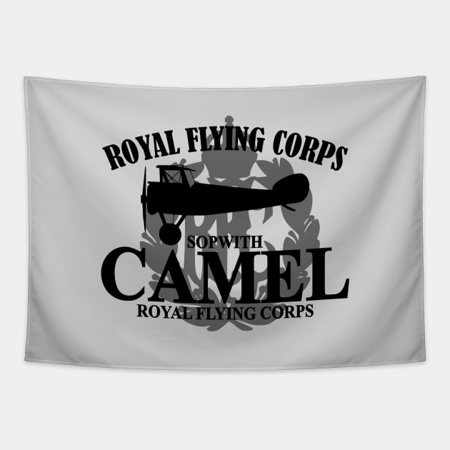WW1 Sopwith Camel - Royal Flying Corps Tapestry by TCP