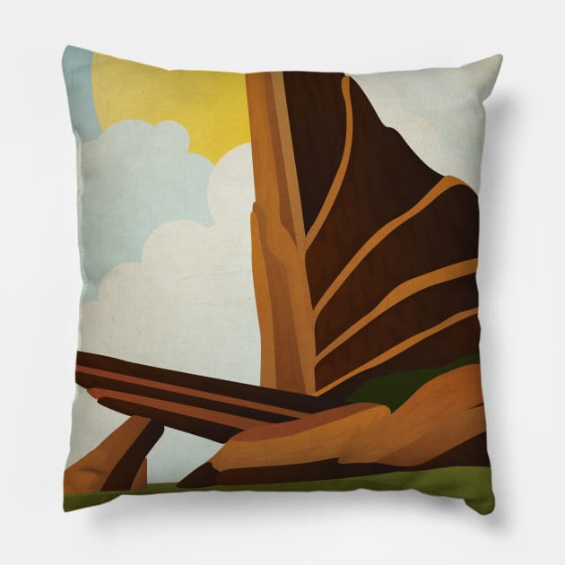 Visit Pride Rock Pillow by Woah_Jonny