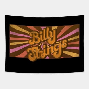 Groovy and Retro Billy Strings Tapestry