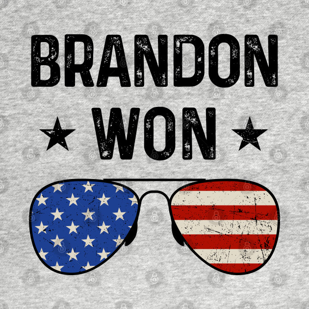 Discover Brandon Won Sunglasses American Flag - Brandon Won - T-Shirt