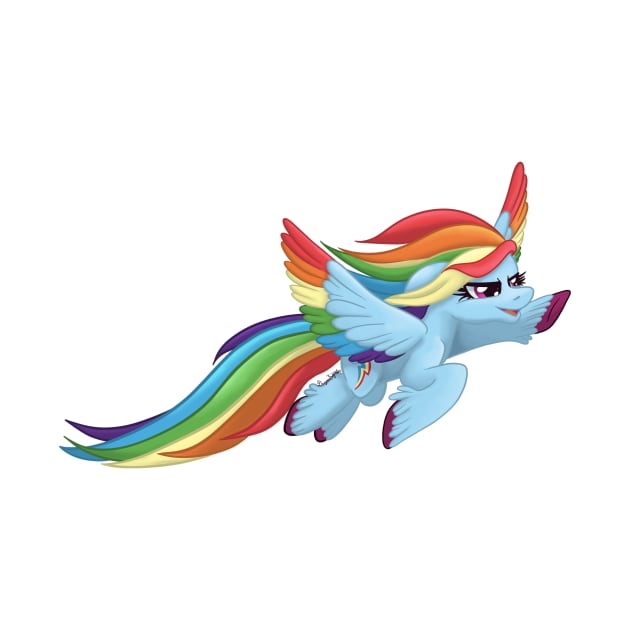 My Little Pony Rainbow Dash by Boyanton Designs