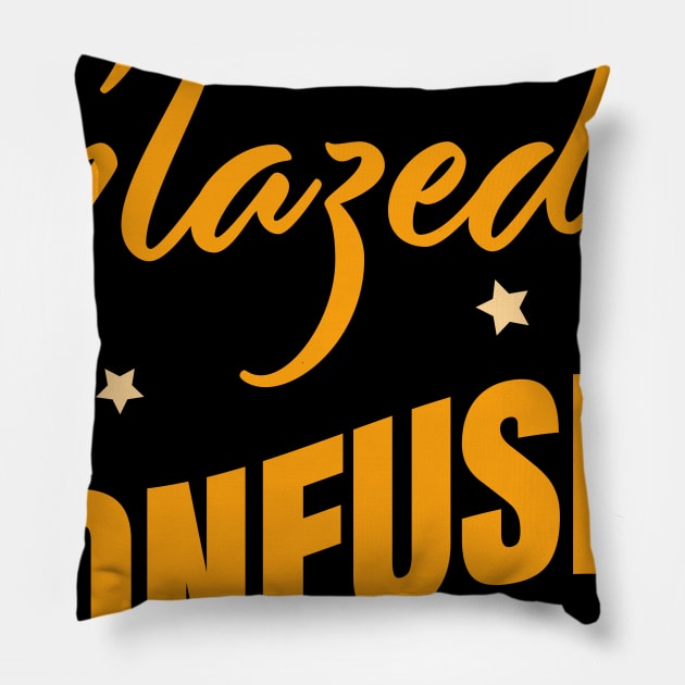 Glazed And Confused Pottery Ceramics Funny Gift Pillow by JeZeDe