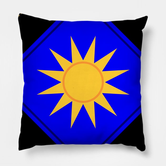 40th Infantry Division Pillow by MBK