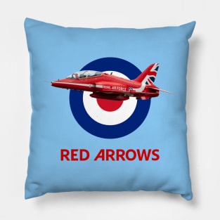 RAF Red Arrows and Roundel Pillow