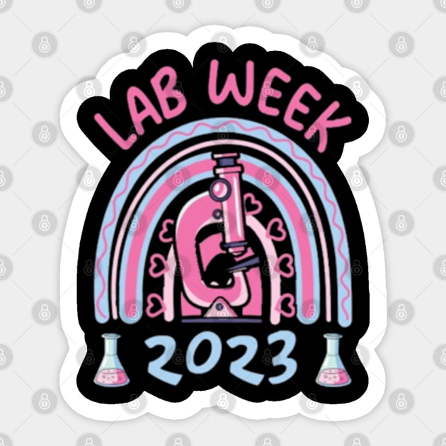 Lab Week 2023 - Lab Week - Sticker | TeePublic